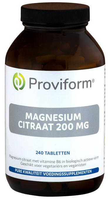 Magnesium citraat 200 mg & B6