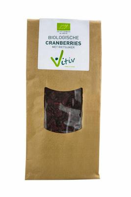 Vitiv Cranberries rietsuiker bio