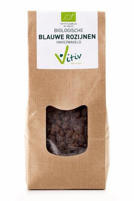 Vitiv Blauwe rozijnen klein bio