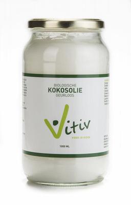 Vitiv Kokosolie geurloos bio
