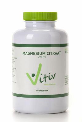 Vitiv Magnesium citraat 200mg