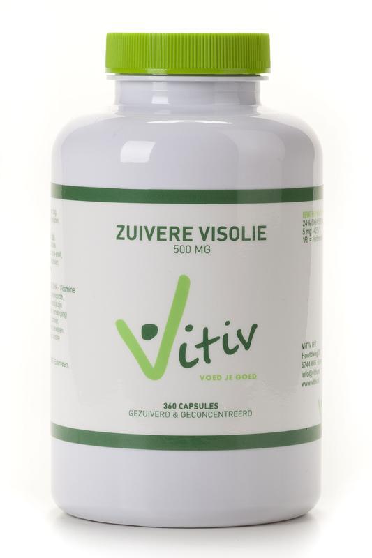 Zuivere visolie 500mg
