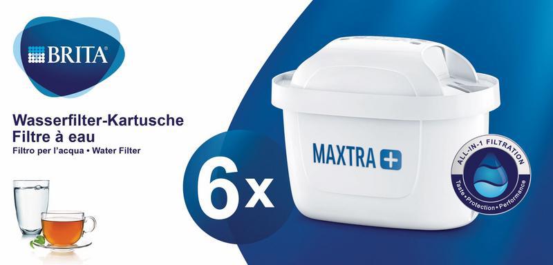 Waterfilterpatroon maxtra+ 6-pack