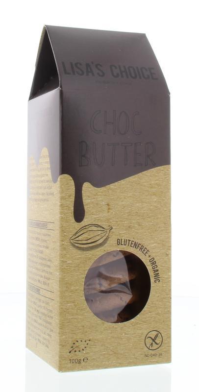 Chocolate butter cookies bio