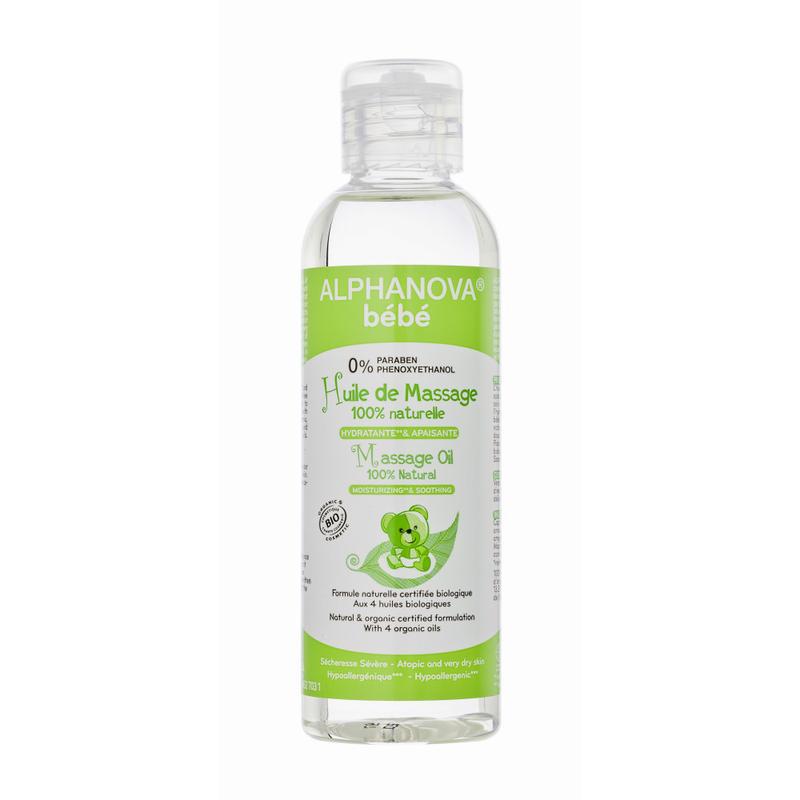 Baby bio massage oil