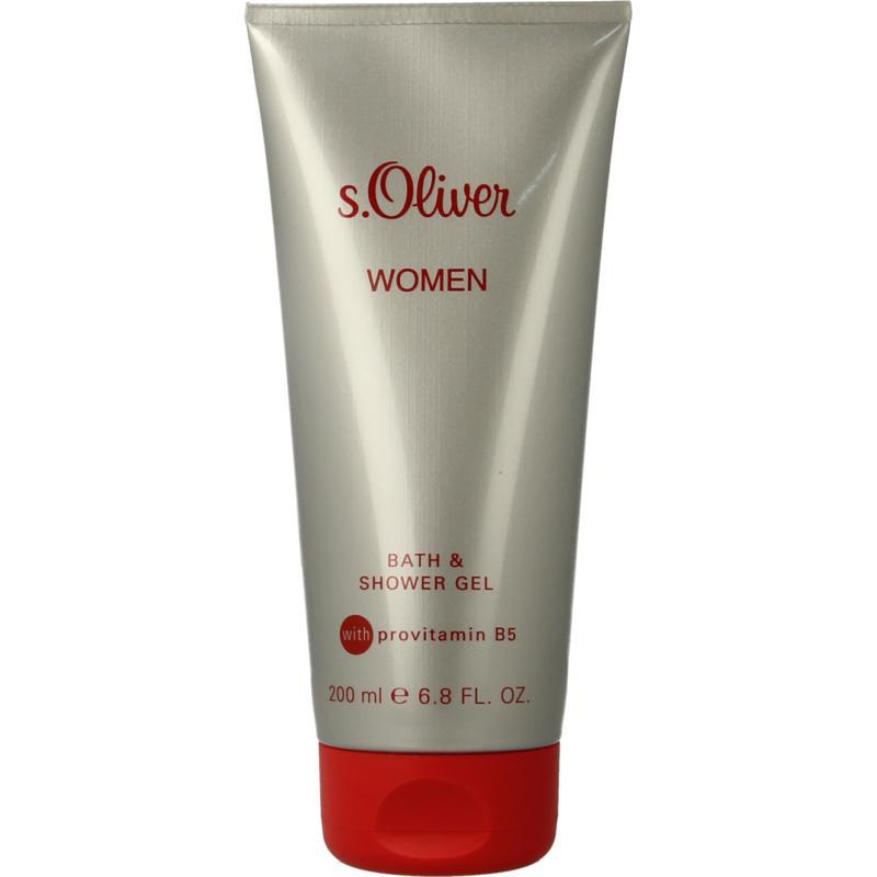 Woman bath & showergel