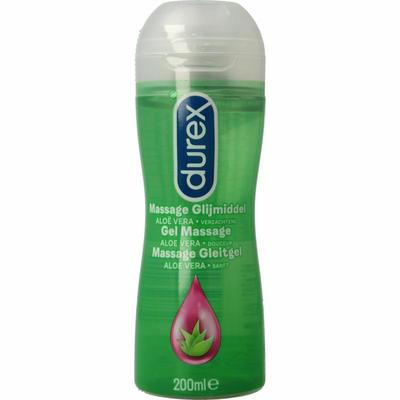 Durex Massageolie en glijmiddel 2-in-1 aloe vera