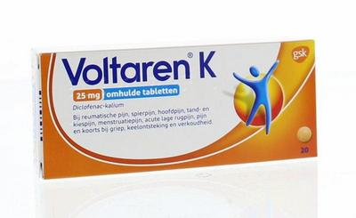 Voltaren k 25mg - 20tb