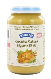 Biobim groenten-kalkoen >10 maand 200 gram