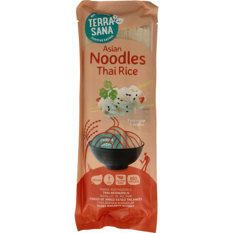 Noodles Thaise rijst bio
