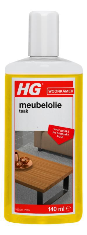 Meubelolie teakhout verzorgend