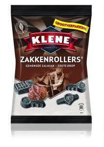 Merkloos klene salm zoute zakkenrollers 315g