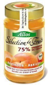 Merkloos allos abrikozenjam 250g