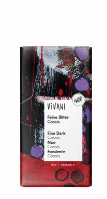 Vivani Chocolade puur met cassis bio