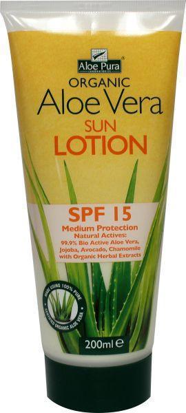 Sunprotect F15 aloe vera organic