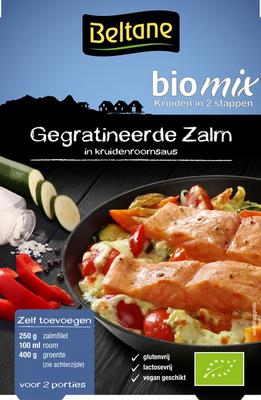 Beltane Gegratineerde zalm kruiden bio