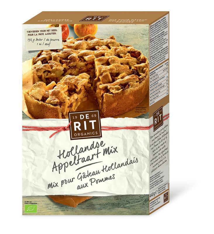 Appeltaartmix bio
