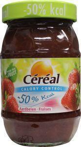 Aardbeienjam minder suikers