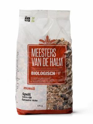 De Halm Muesli spelt extra rijk bio