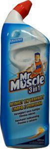 Merkloos muscle 3in1 marine wc reiniger 750ml