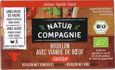 Natur Compagnie Rundvleesbouillon blokjes bio