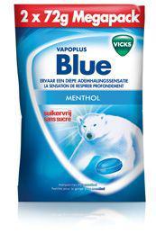 Vicks blue suikervrij sf - 150gr