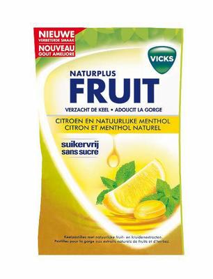 Vicks fruit plus c lemon sb - 75gr