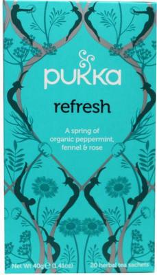 Pukka thee refresh usda - 20zk