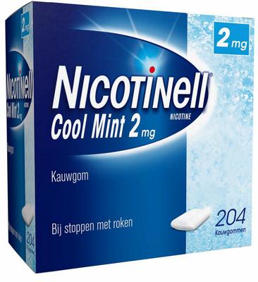 Nicotinell Kauwgom cool mint 2mg