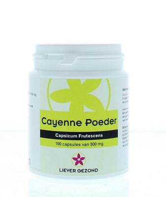 Liever Gezond Cayenne poeder