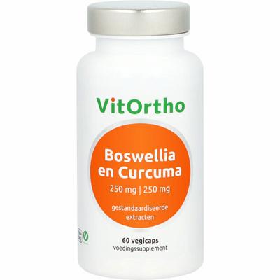 Vitortho Boswellia 250mg en curcuma 250mg