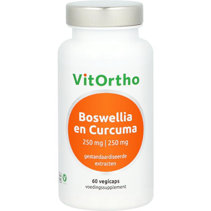 Boswellia 250 mg en curcuma 250 mg