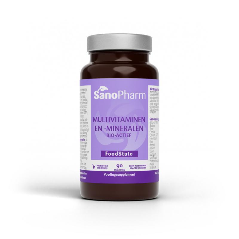 Multivitaminen/mineralen foodstate