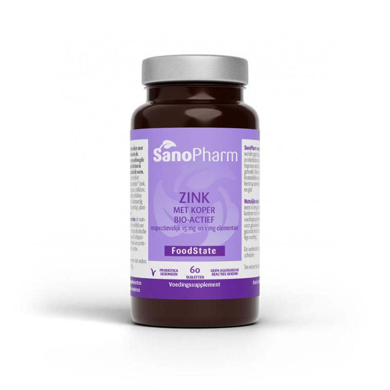 Zink 15mg & koper 1mg