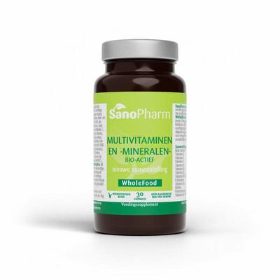 Sanopharm Multivitaminen/mineralen wholefood