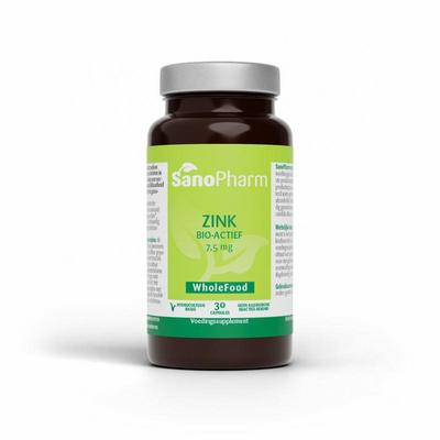 Sanopharm Zink 7.5mg wholefood