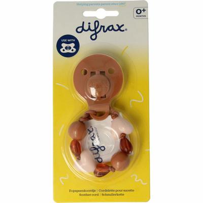 Difrax Fopspeen hartjes ketting