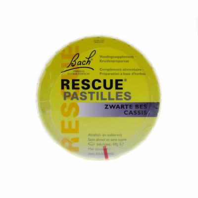 Bach Rescue Rescue pastilles zwarte bes Bach Rescue Rescue pastilles zwarte bes
