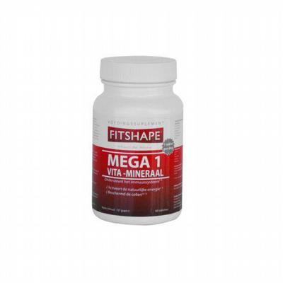 Fitshape Mega 1 vitaminen/mineralen