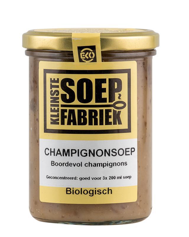 Champignonsoep bio