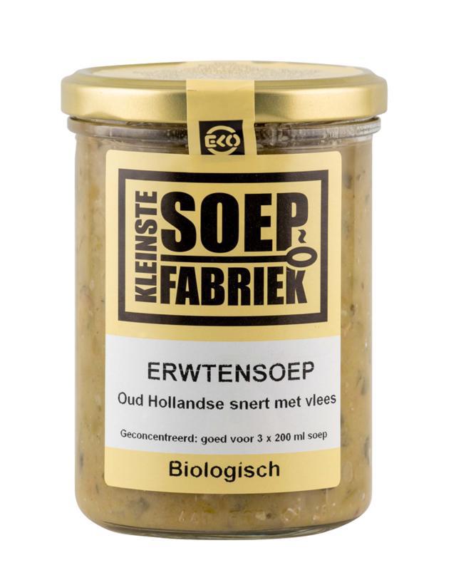 Erwtensoep/snert met vlees bio