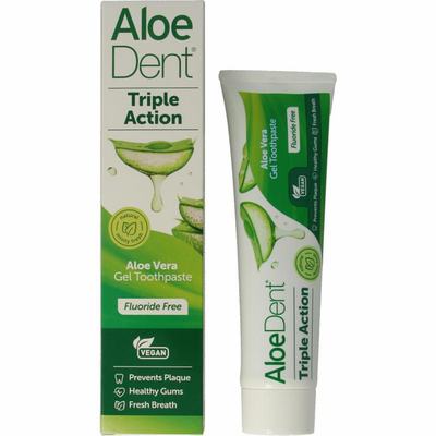 Optima Aloe dent aloe vera tandpasta triple action Optima Aloe dent aloe vera tandpasta triple action