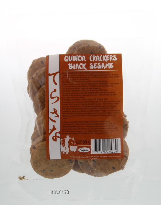 Quinoa crackers