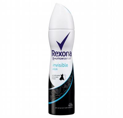 Rexona Deodorant spray invisible aqua