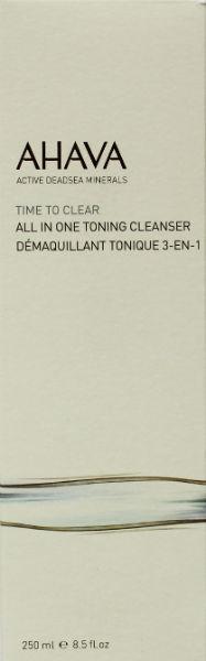 All in one toning cleanser