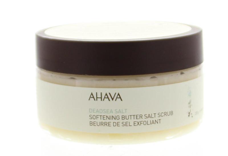 Softening butter salt scrub