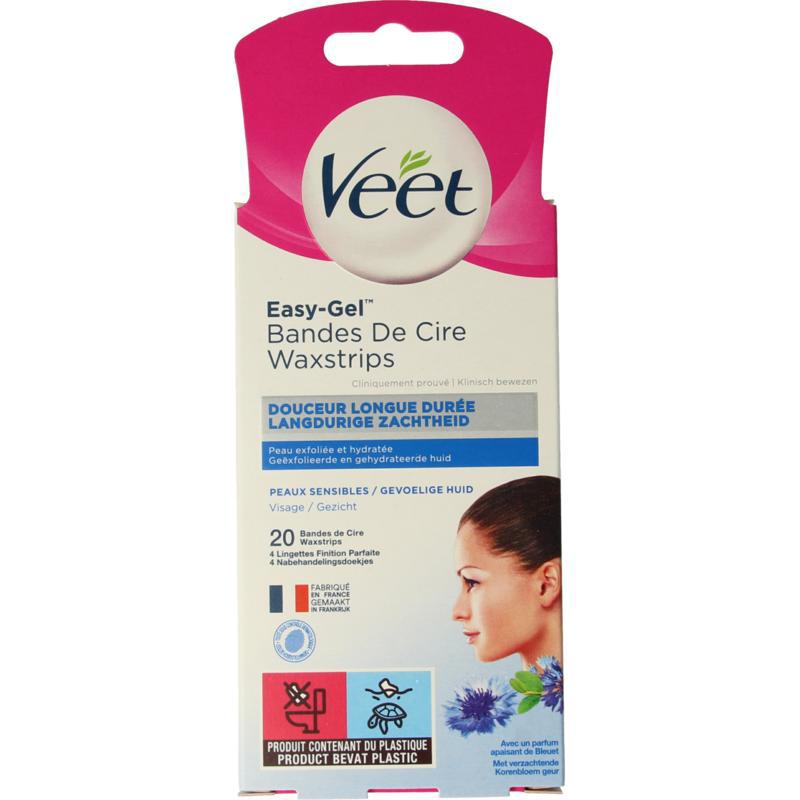 Koude strips gevoelige huid gezicht