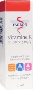 Vitamine K druppels 1.5 mg