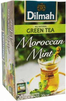 Dilmah Moroccan mint green tea selection