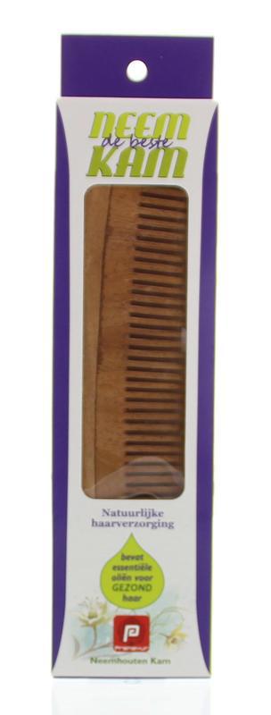 Neem houten kam recht fijn
